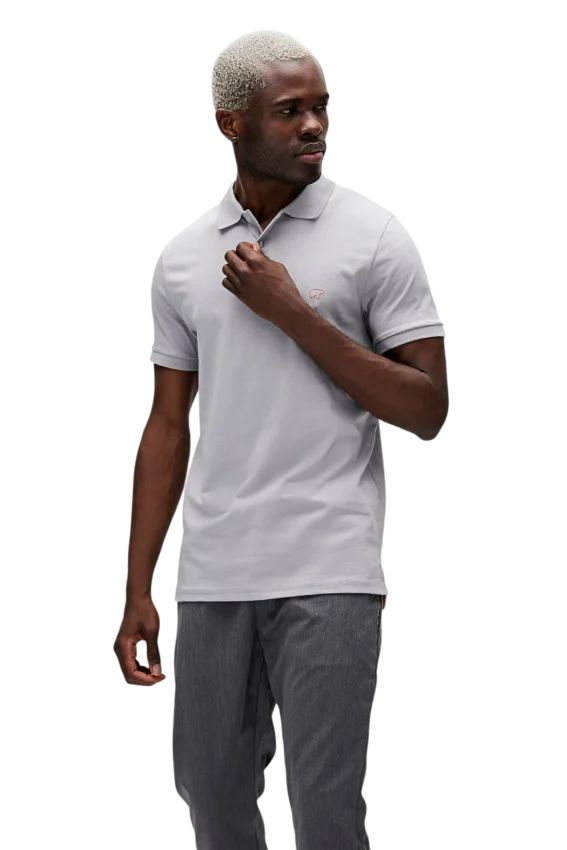 Bad Bear PURE POLO Gri Erkek Polo Tshirt 21.01.07.043-C79 - 2