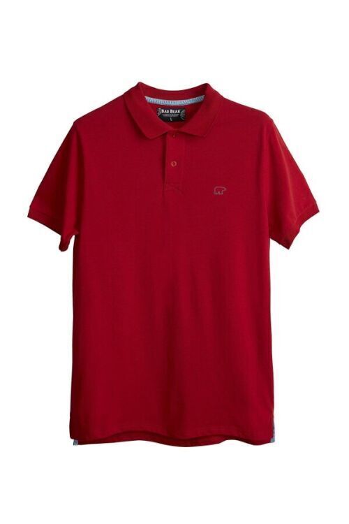 Bad Bear PURE POLO Kızıl Erkek Polo Tshirt 21.01.07.043-C54 - 1