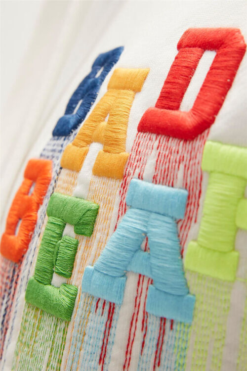 Bad Bear Rainbow Hoodie Beyaz Erkek Sweatshirt - 4