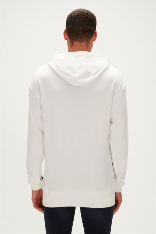 Bad Bear Rainbow Hoodie Beyaz Erkek Sweatshirt - 6