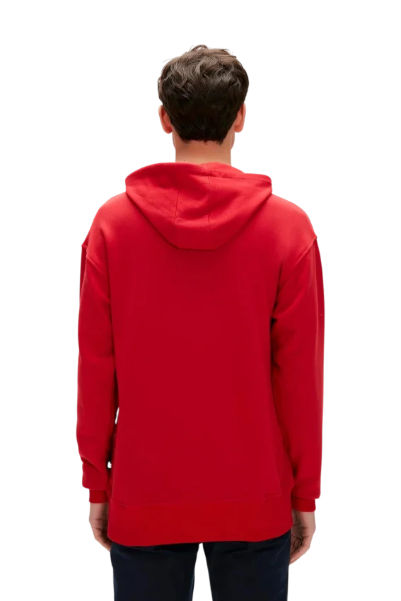 Bad Bear Rainbow Hoodie Kırmızı Erkek Sweatshirt - 2