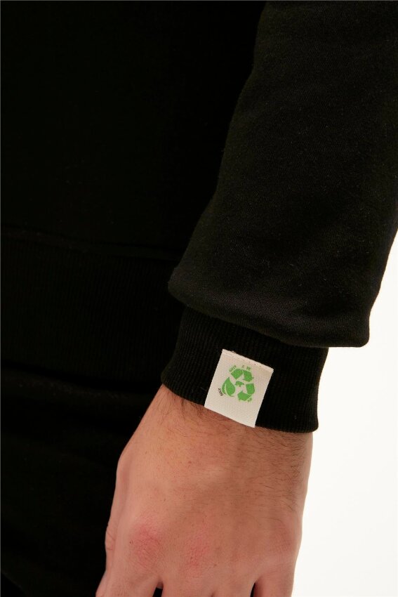 Bad Bear Re-Finger Crewneck Lacivert Erkek Sweatshirt - 7