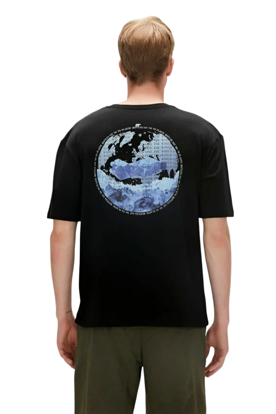 Bad Bear RE-WORLD T-SHIRT SİYAH Erkek Tshirt - 2