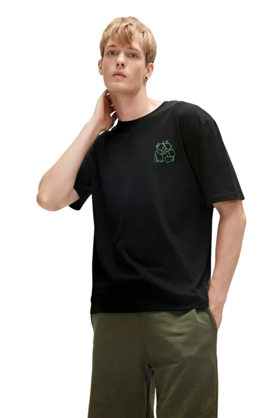 Bad Bear RE-WORLD T-SHIRT SİYAH Erkek Tshirt - 7