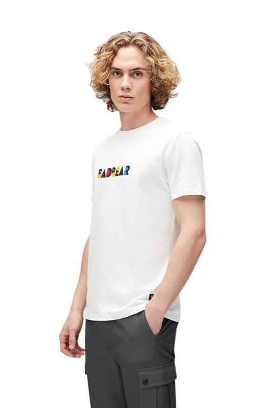 Bad Bear Retro Colors Beyaz Erkek Tshirt - Bad Bear (1)