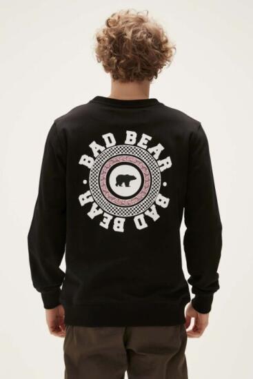 Bad Bear ROUND CREWNECK SİYAH Erkek Sweatshirt - 4