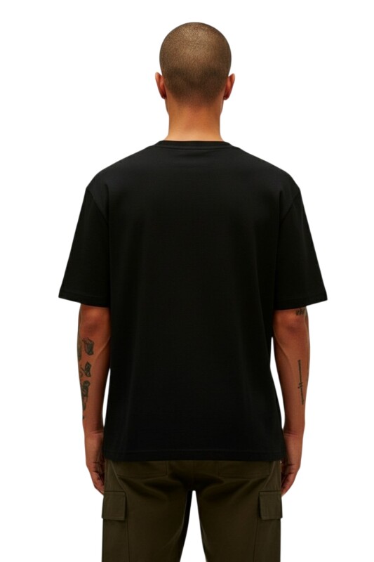 Bad Bear Routine Basic OS Siyah Erkek Tshirt - 2