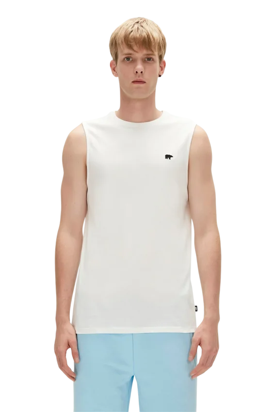Bad Bear ROWAN TANK-TOP BEYAZ Erkek Atlet - 1