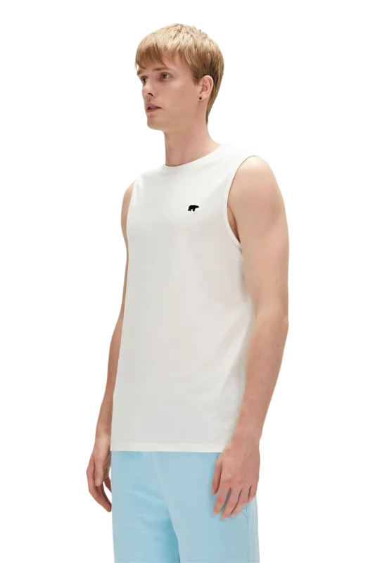 Bad Bear ROWAN TANK-TOP BEYAZ Erkek Atlet - 3