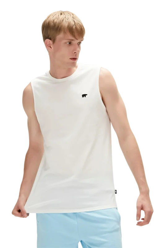 Bad Bear ROWAN TANK-TOP BEYAZ Erkek Atlet - 4