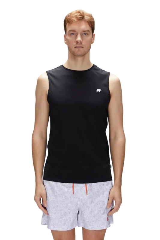 Bad Bear ROWAN TANK-TOP SİYAH Erkek Atlet - 5