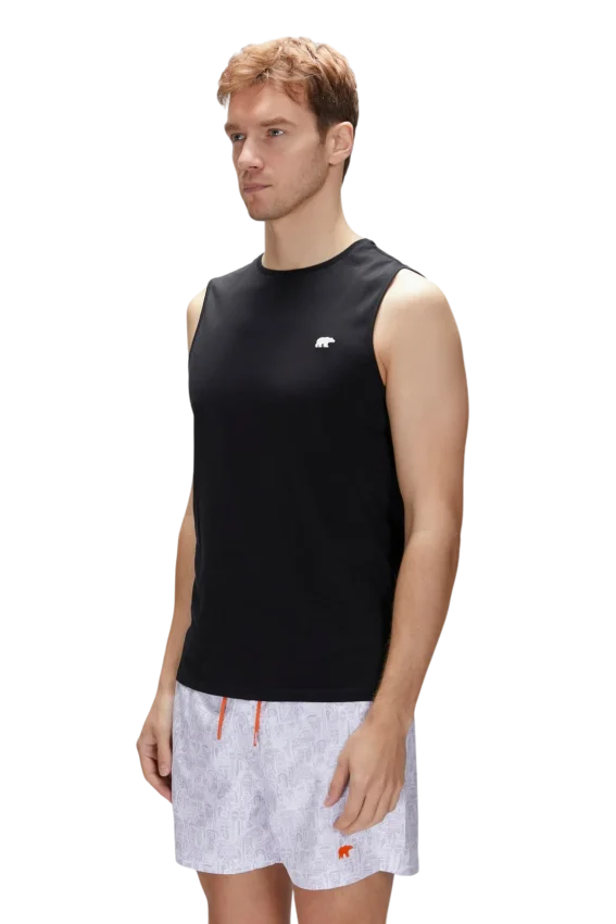 Bad Bear ROWAN TANK-TOP SİYAH Erkek Atlet - 2