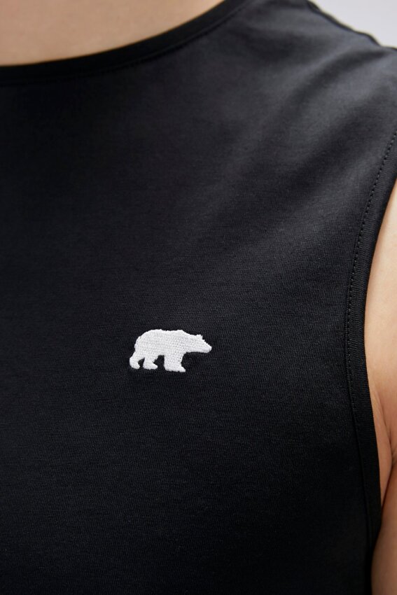 Bad Bear ROWAN TANK-TOP SİYAH Erkek Atlet - 4