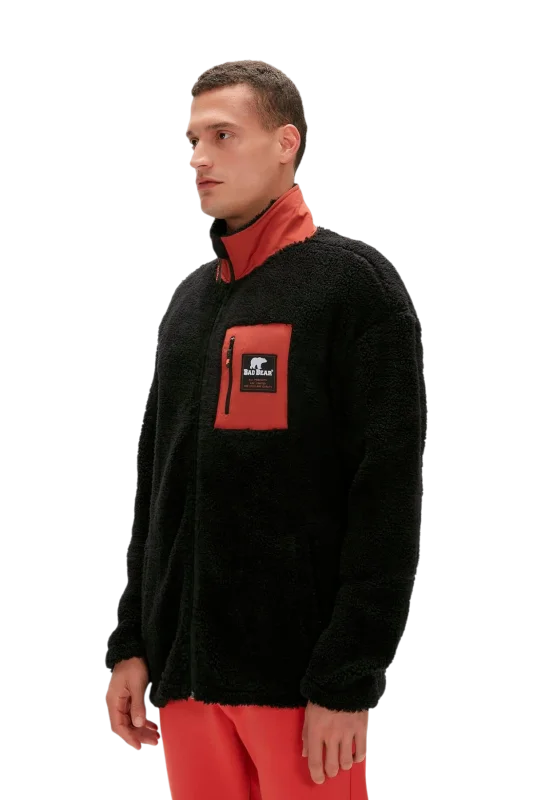 Bad Bear Ryan Full-Zip Plush Lacivert Erkek Sweatshirt - Bad Bear (1)