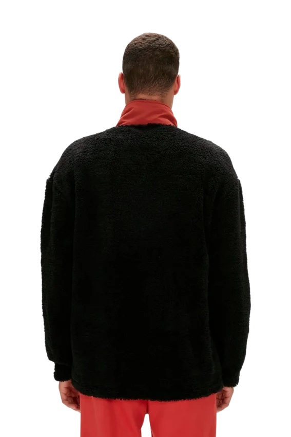 Bad Bear Ryan Full-Zip Plush Lacivert Erkek Sweatshirt - 4