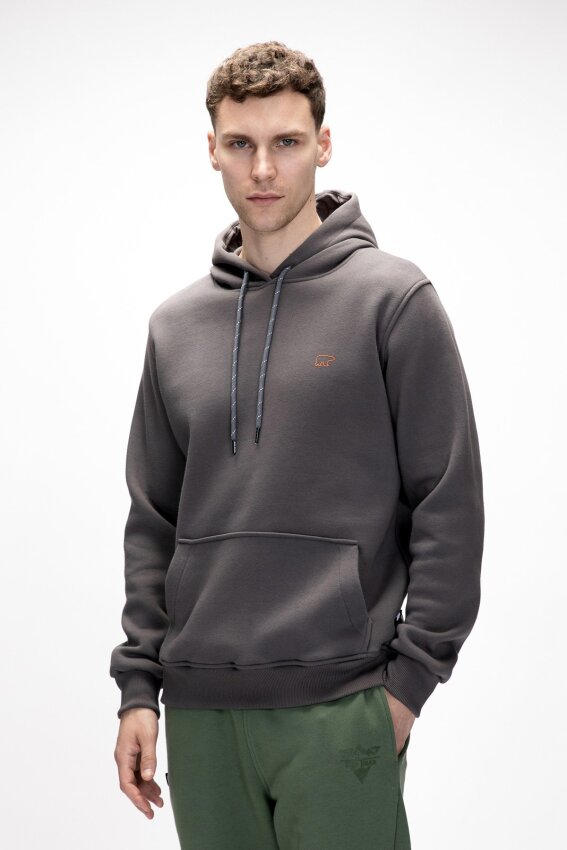 Bad Bear Sea Hoodie Antrasit Erkek Sweatshirt - 4