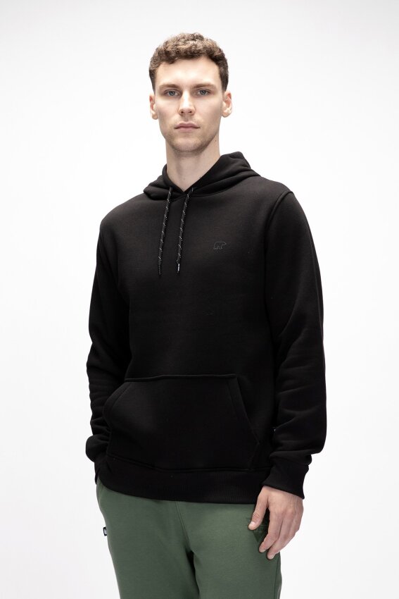 Bad Bear Sea Hoodie Siyah Erkek Sweatshirt - 4