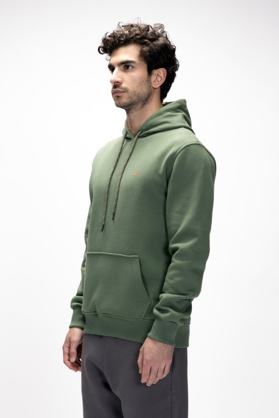 Bad Bear Sea Hoodie Yeşil Erkek Sweatshirt - 2