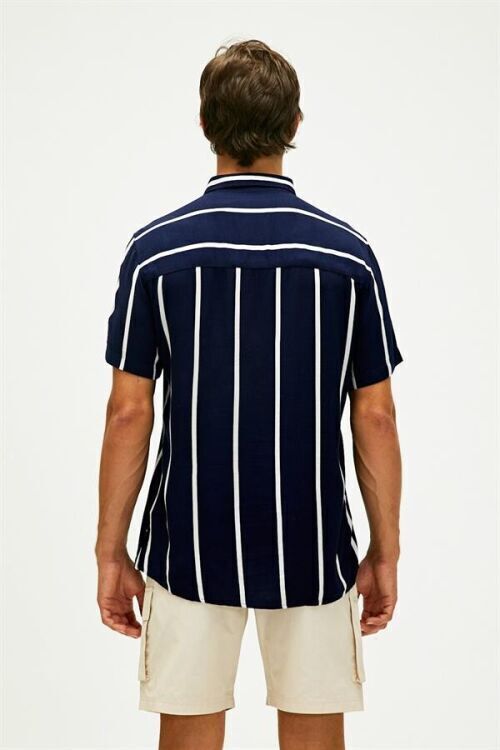 Bad Bear SERGIO SHIRT LACİVERT Erkek Tshirt - 5