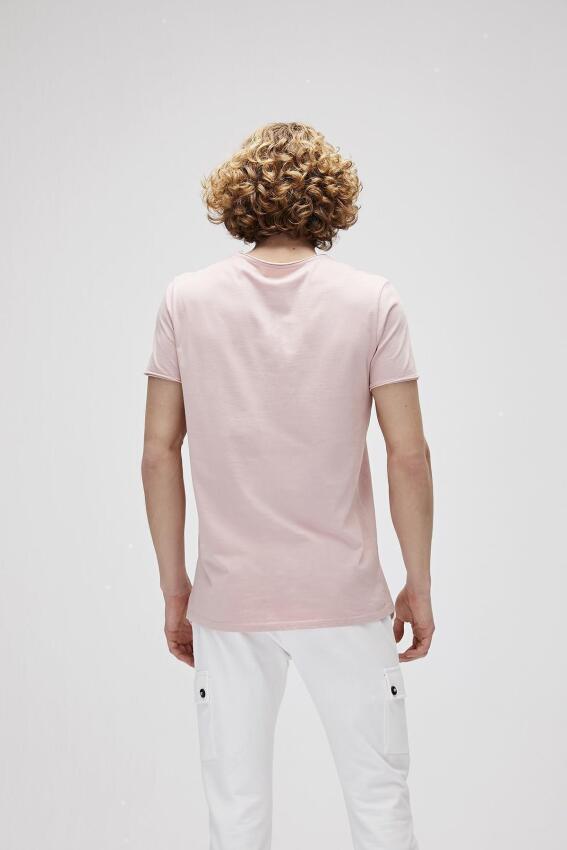 Bad Bear SKULL BLOW TEE Pembe Erkek Tshirt 21.01.07.049-C39 - 2