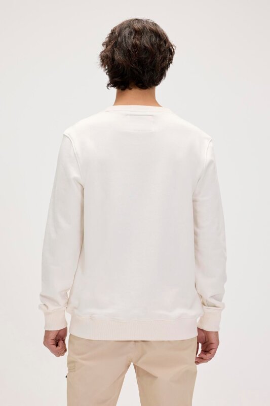 Bad Bear Snow Crewneck Bej Erkek Sweatshirt - Bad Bear (1)