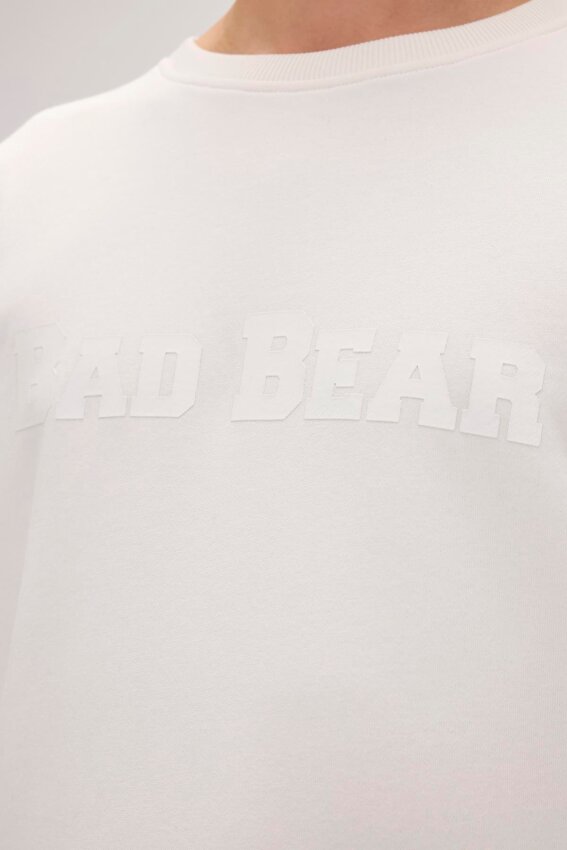 Bad Bear Snow Crewneck Bej Erkek Sweatshirt - 3