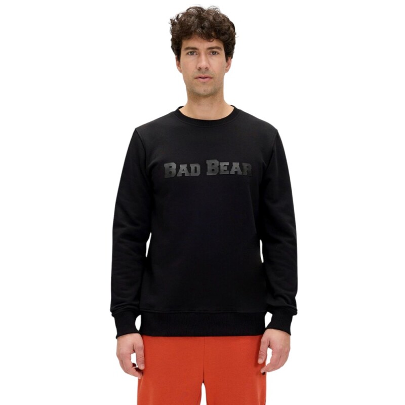 Bad Bear Snow Crewneck Siyah Erkek Sweatshirt - Bad Bear