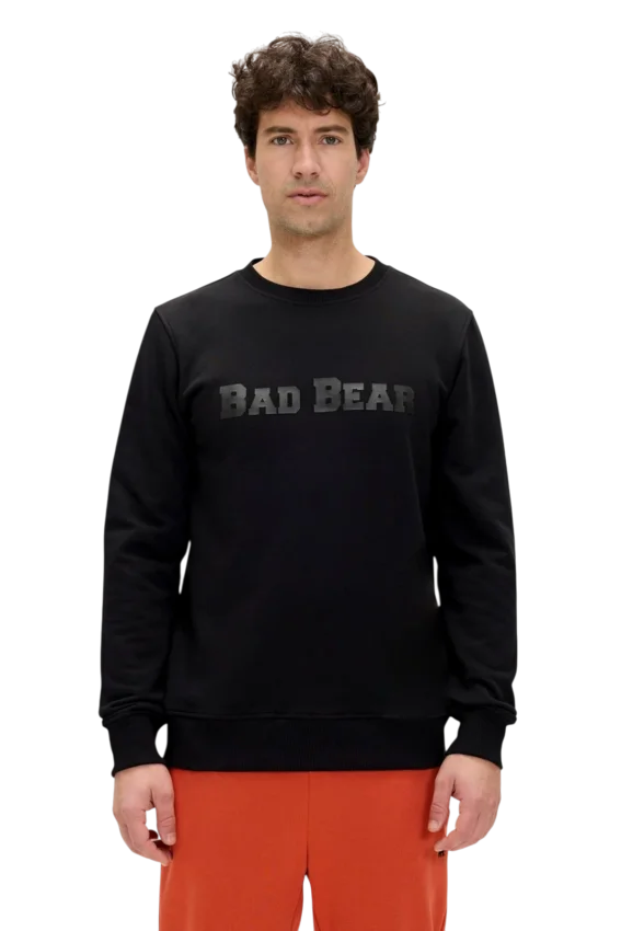 Bad Bear Snow Crewneck Siyah Erkek Sweatshirt - 1