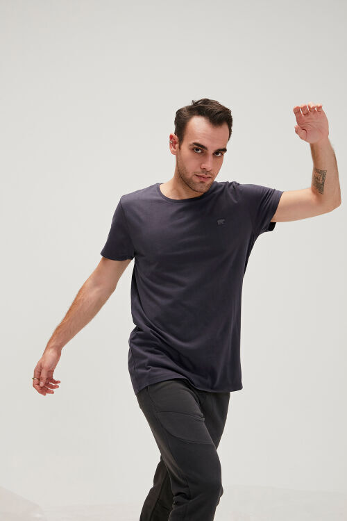 Bad Bear SOLID T-SHIRT SİYAH Erkek Tshirt 19.01.07.045-C02 - 1