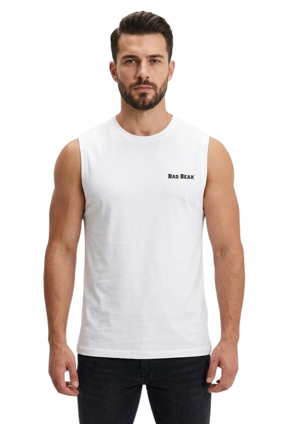 Bad Bear Sorrento Tank Top Beyaz Erkek Atlet - 1