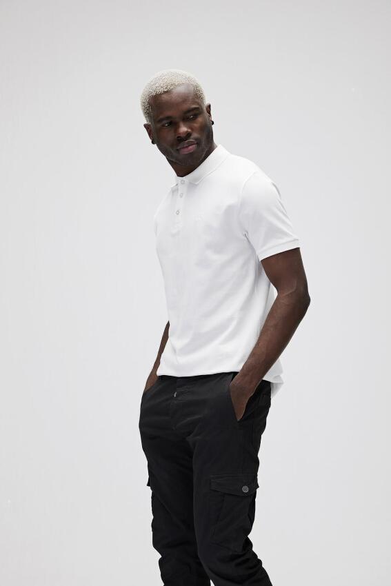 Bad Bear STARK POLO EKRU Erkek Polo Tshirt 21.01.07.051-C04 - 4