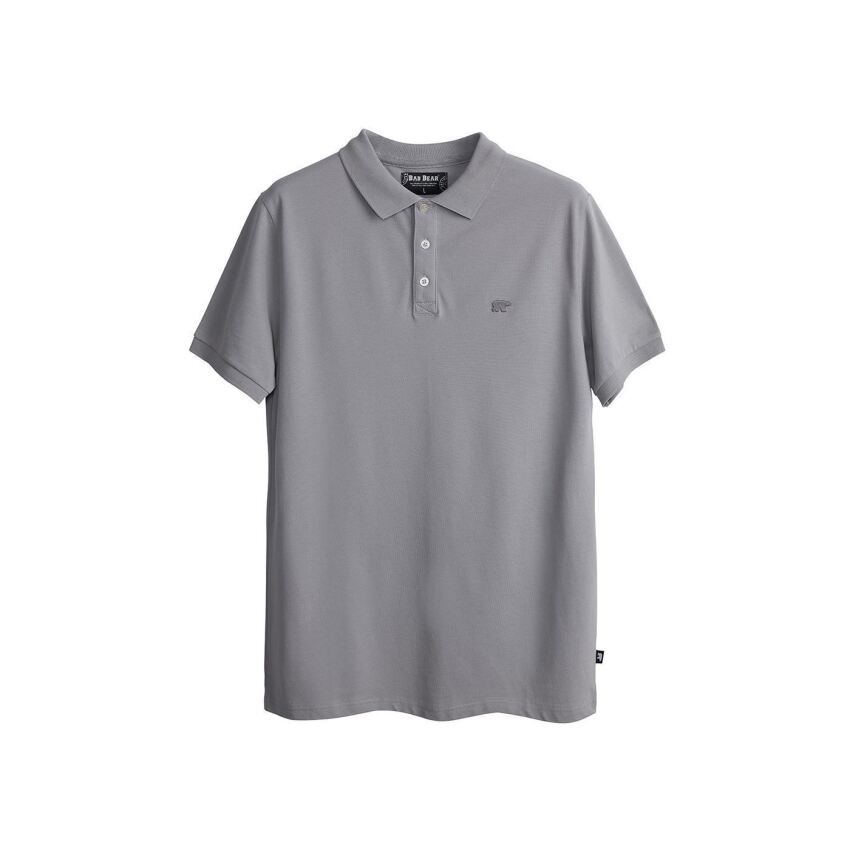 Bad Bear STARK POLO Gri Erkek Polo Tshirt 21.01.07.051-C79 - 5