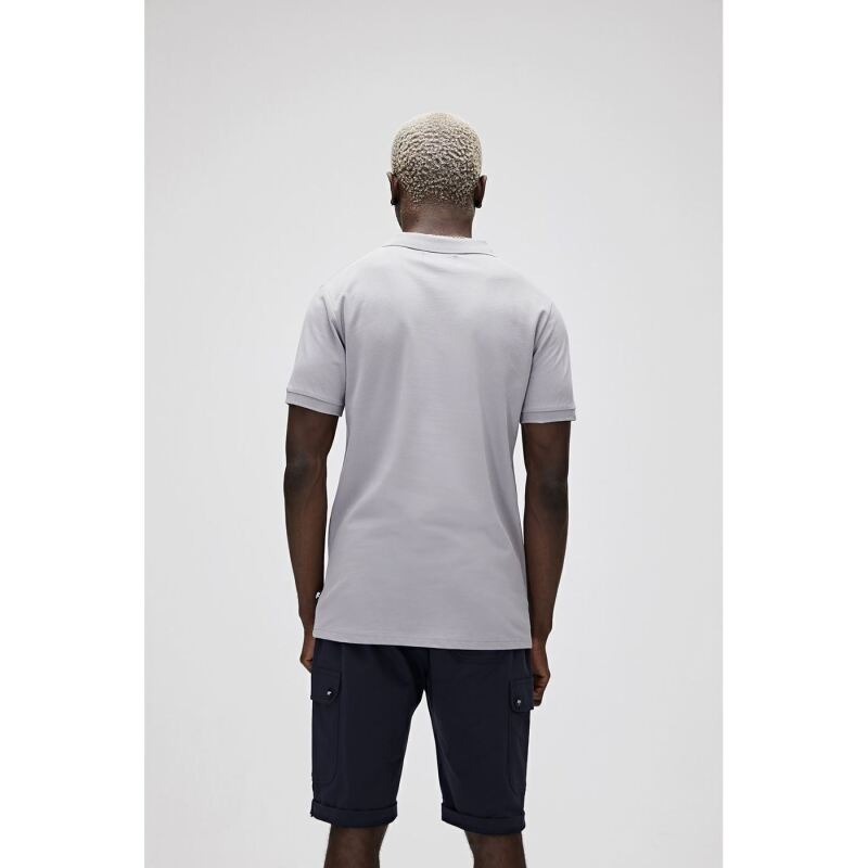 Bad Bear STARK POLO OS Gri Erkek Polo Tshirt 21.01.07.051.OS-C79 - 4