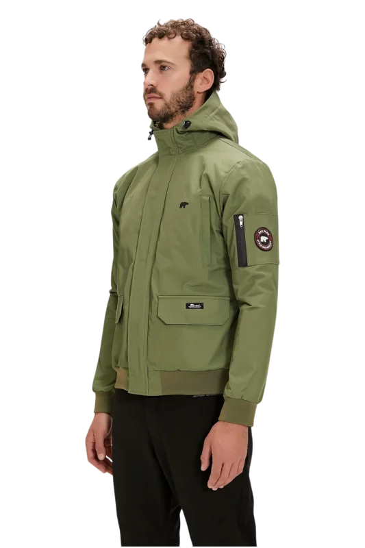 Bad Bear SWEAT BOMBER JACKET Haki Erkek Mont - Bad Bear (1)