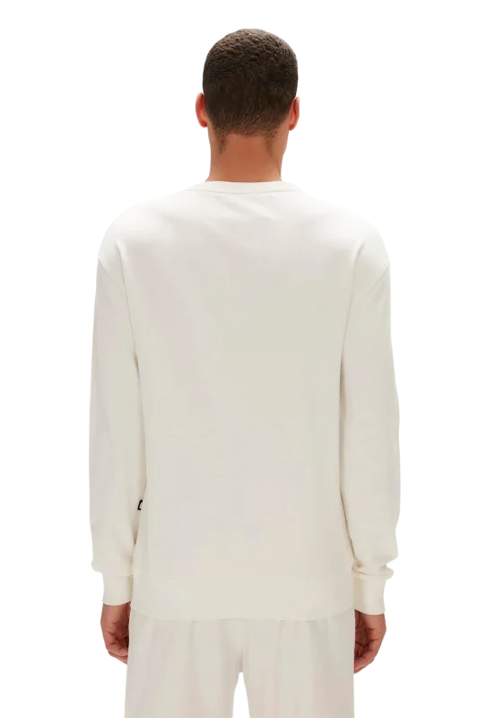 Bad Bear Tag Crewneck Beyaz Erkek Sweatshirt - 2