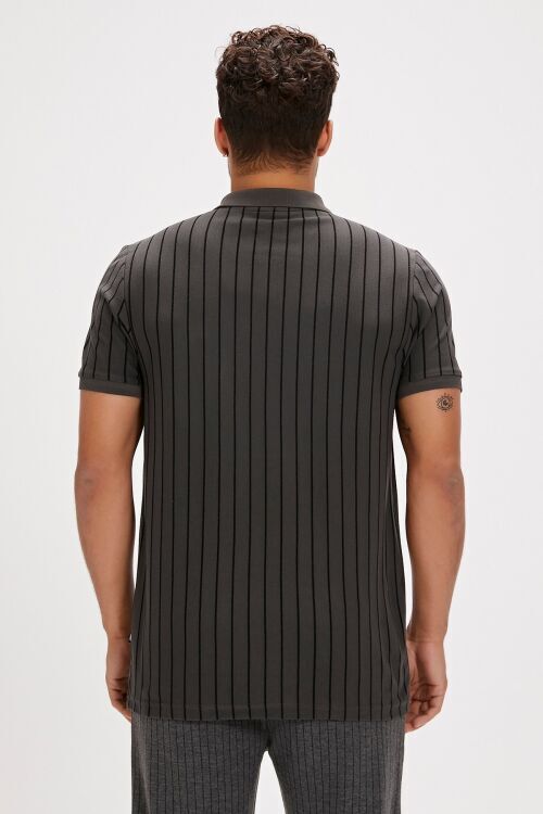 Bad Bear THEO POLONECK Antrasit Erkek Tshirt - 5