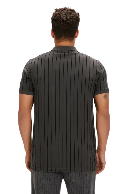 Bad Bear THEO POLONECK Antrasit Erkek Tshirt - 4