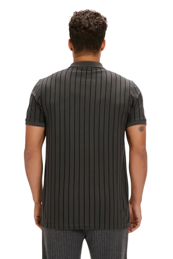 Bad Bear THEO POLONECK Antrasit Erkek Tshirt - 4