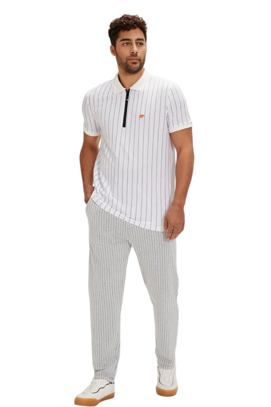 Bad Bear Theo Poloneck Beyaz Erkek Tshirt - 2