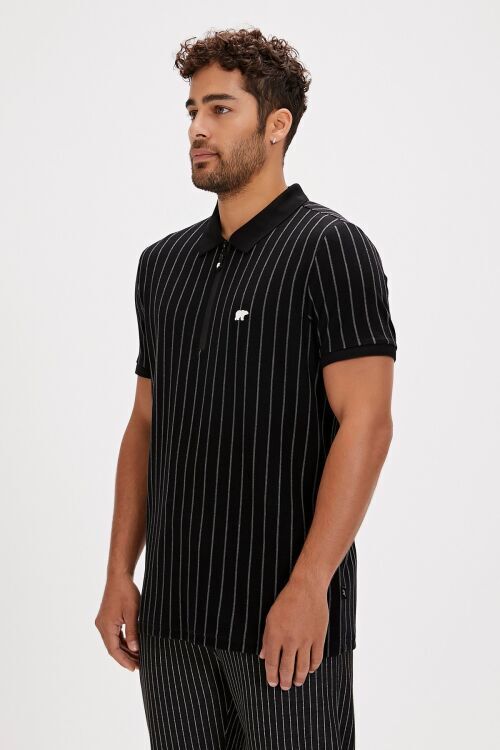 Bad Bear THEO POLONECK SİYAH Erkek Tshirt - 4