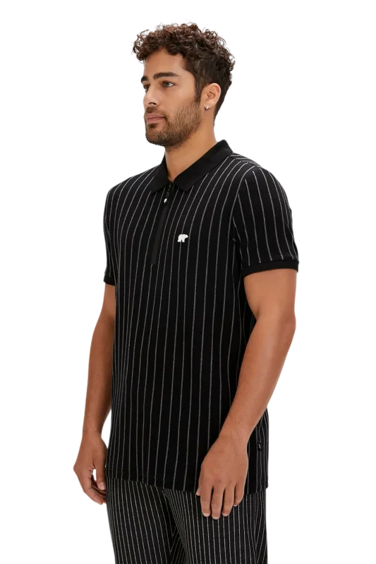 Bad Bear Theo Poloneck Siyah Erkek Tshirt - 3