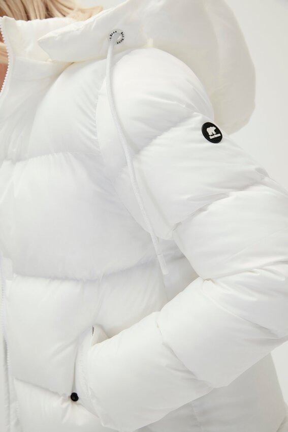 Bad Bear Tinkerbelle Puffer Ekru Kadın Mont - 5