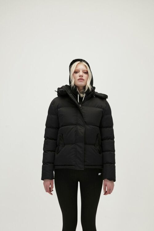 Bad Bear TINKERBELLE PUFFER SİYAH Kadın Mont 21.04.15.004-C01 - Bad Bear