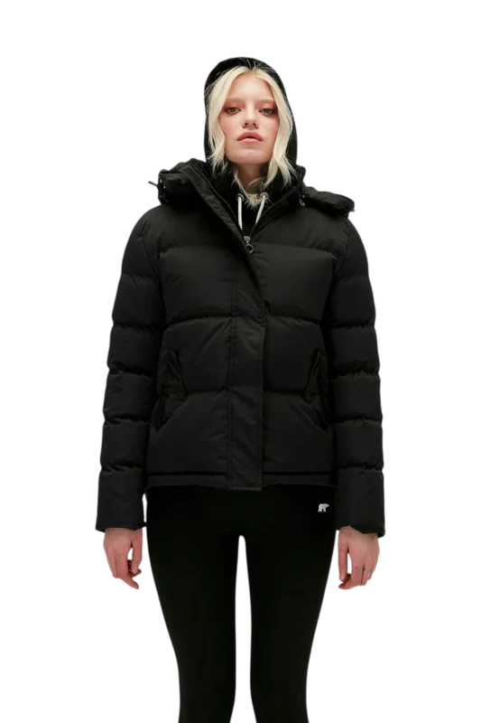 Bad Bear Tinkerbelle Puffer Siyah Kadın Mont - 1