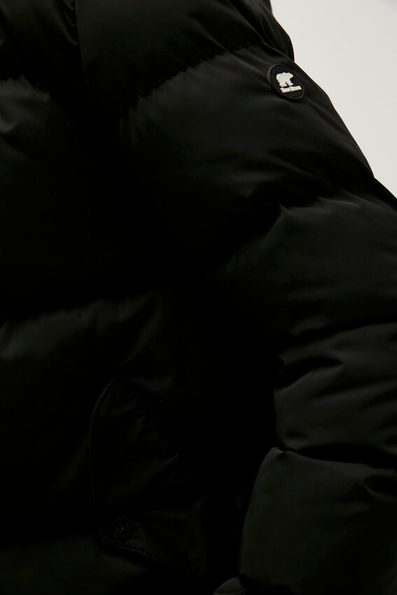 Bad Bear Tinkerbelle Puffer Siyah Kadın Mont - 5