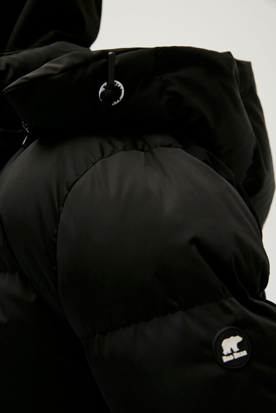 Bad Bear Tinkerbelle Puffer Siyah Kadın Mont - 6