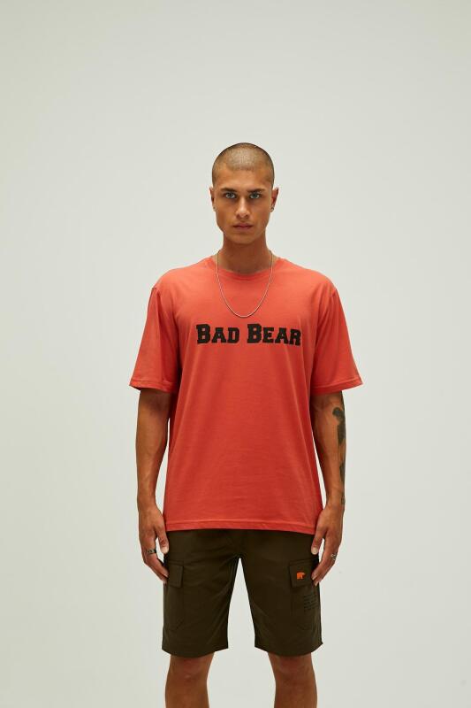 Bad Bear TITLE T-SHIRT Kızıl Erkek Tshirt 22.01.07.053-C109 - 1