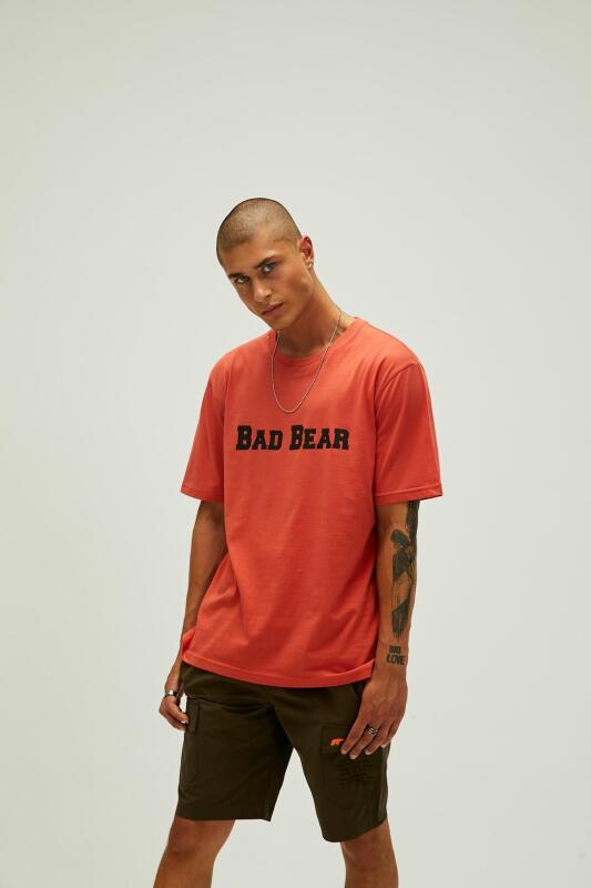 Bad Bear TITLE T-SHIRT Kızıl Erkek Tshirt 22.01.07.053-C109 - 3