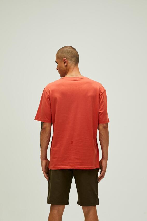 Bad Bear TITLE T-SHIRT Kızıl Erkek Tshirt 22.01.07.053-C109 - 5