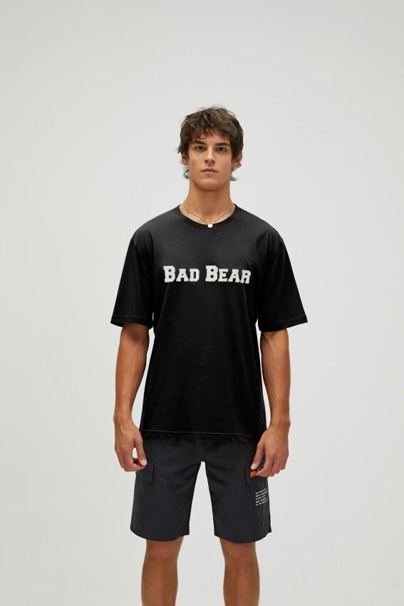 Bad Bear TITLE T-SHIRT SİYAH Erkek Tshirt - 1